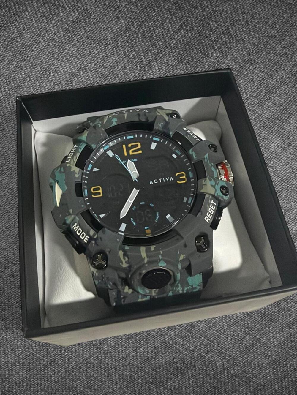 NWT Activa Decus X Invicta 49mm Camo Analog Digital Watch - Picture 7 of 8